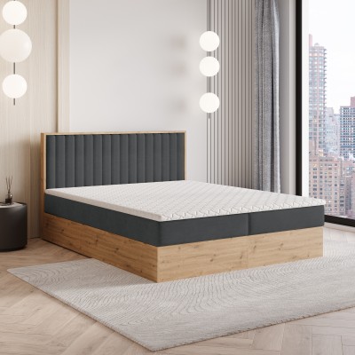 Łóżko kontynentalne VARELI 160X200 CM do Sypialni