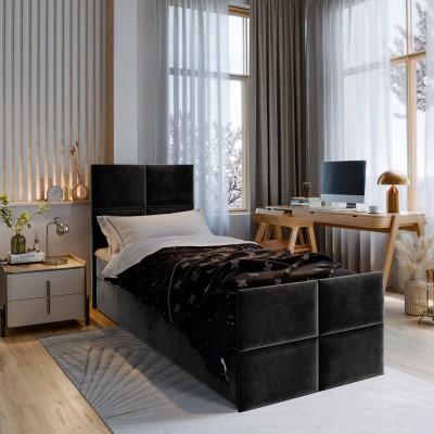 Łóżko kontynentalne ARIEL 100 100X200 CM do Sypialni