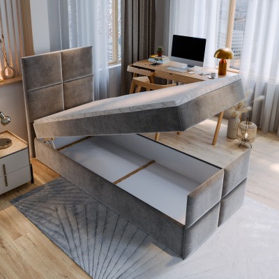 Łóżko kontynentalne ARIEL 100 100X200 CM do Sypialni