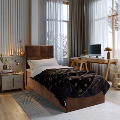 Łóżko kontynentalne LENA 100 100X200 CM do Sypialni