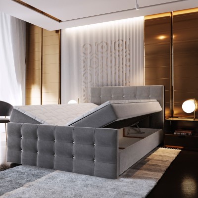 Łóżko kontynentalne SLAT 180X200 CM do Sypialni