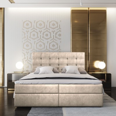 Łóżko kontynentalne GLOS 180X200 CM do Sypialni