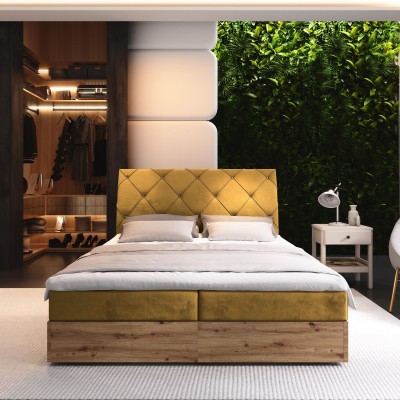 Łóżko kontynentalne VELLANO 180X200 CM do Sypialni