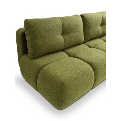 Sofa CORSO – Tkanina bucle – kolor: Now or never