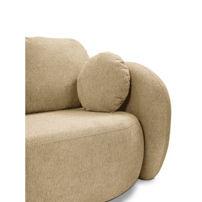 Sofa AMICO – Tkanina plecionka – kolor: Aragon