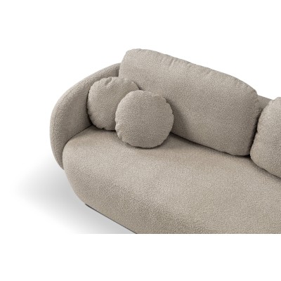 Sofa AMICO – Tkanina bucle – kolor: Abriamo