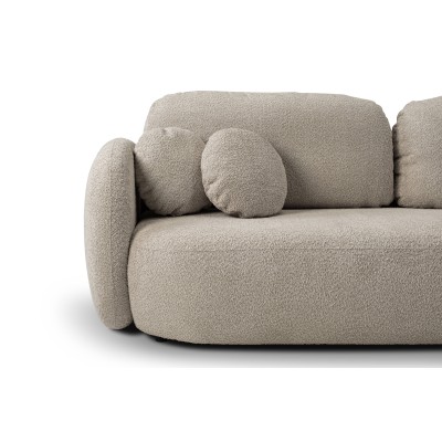 Sofa AMICO – Tkanina bucle – kolor: Abriamo