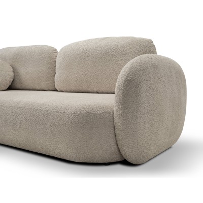 Sofa AMICO – Tkanina bucle – kolor: Abriamo