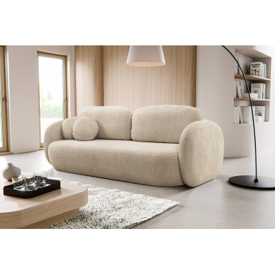 Sofa AMICO – Tkanina bucle – kolor: Abriamo