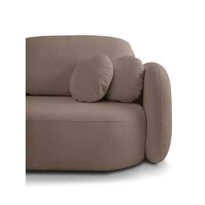 Sofa AMICO – Tkanina bucle – kolor: Sicuro