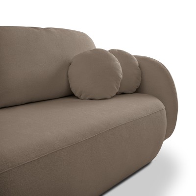 Sofa AMICO – Tkanina bucle – kolor: Sicuro