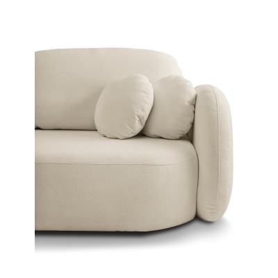 Sofa AMICO – Tkanina bucle – kolor: Sicuro