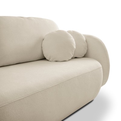 Sofa AMICO – Tkanina bucle – kolor: Sicuro