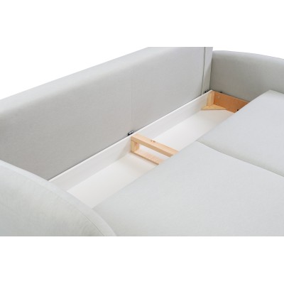 Sofa AGIO – Tkanina pluszowa – kolor: Castel