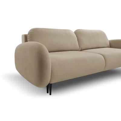Sofa AGIO – Tkanina pluszowa – kolor: Castel