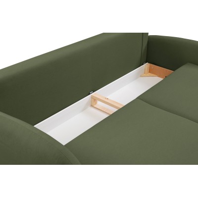 Sofa AGIO – Tkanina pluszowa – kolor: Castel