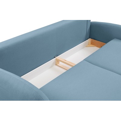 Sofa AGIO – Tkanina pluszowa – kolor: Castel