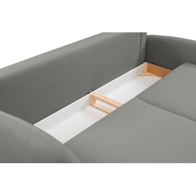 Sofa AGIO – Tkanina pluszowa – kolor: Castel