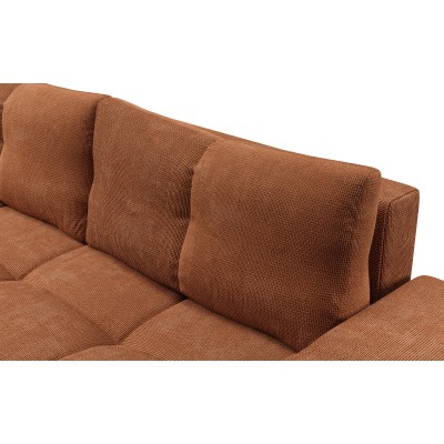 Sofa DUCA – Tkanina dzianinowa – kolor: Flow