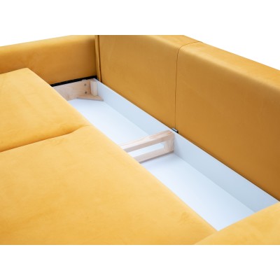 Sofa FILO – Tkanina welurowa – kolor: Salvador