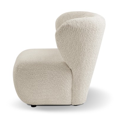 Fotel LUSSO – Tkanina bucle – kolor: Anthology