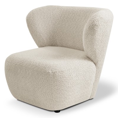 Fotel LUSSO – Tkanina bucle – kolor: Anthology