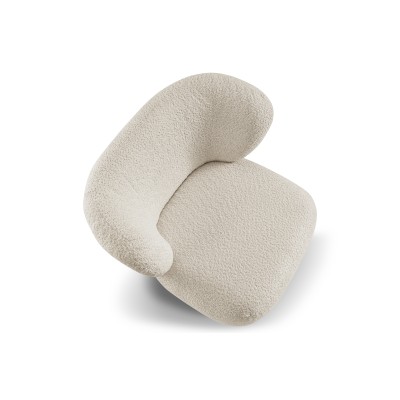 Fotel LUSSO – Tkanina bucle – kolor: Anthology