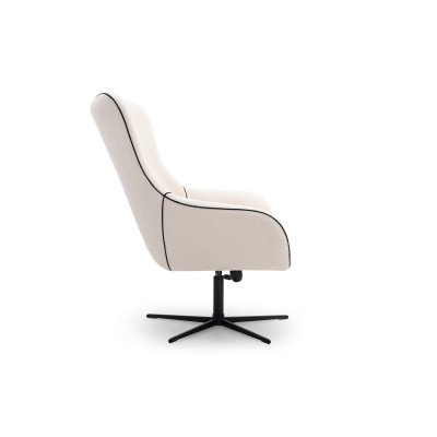 Fotel SOGNO – Tkanina bucle – kolor: Now or never