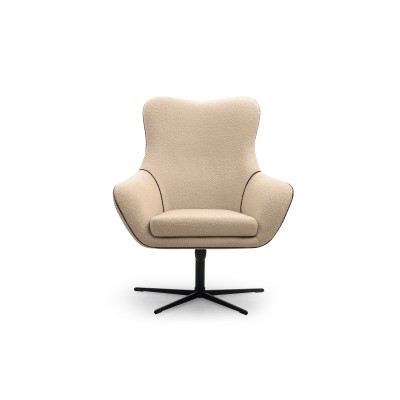 Fotel SOGNO – Tkanina bucle – kolor: Now or never