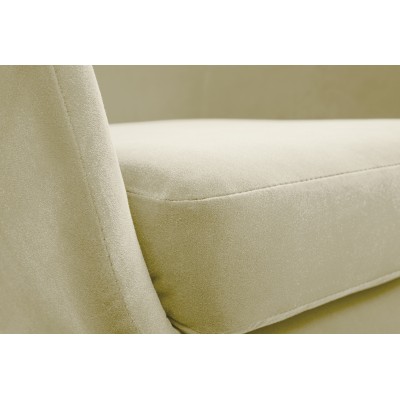 Fotel SEDUTA – Tkanina welurowa – kolor: Velluto