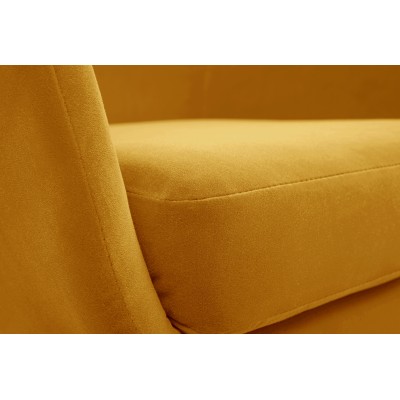 Fotel SEDUTA – Tkanina welurowa – kolor: Mono