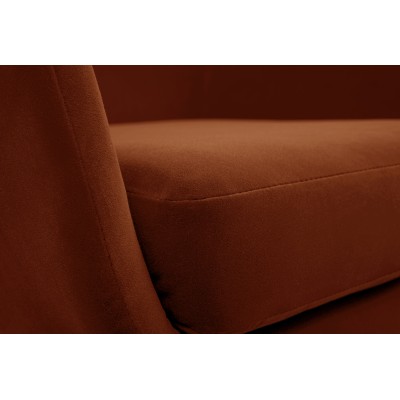 Fotel SEDUTA – Tkanina welurowa – kolor: Mono