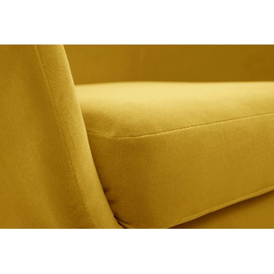 Fotel SEDUTA – Tkanina welurowa – kolor: Mono