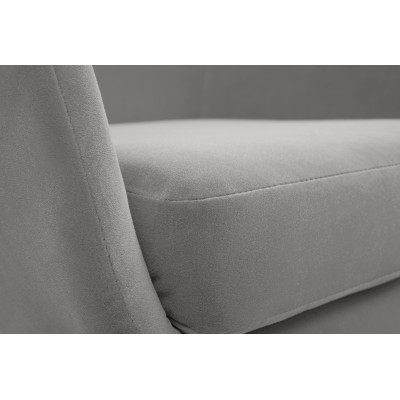 Fotel SEDUTA – Tkanina welurowa – kolor: Mono