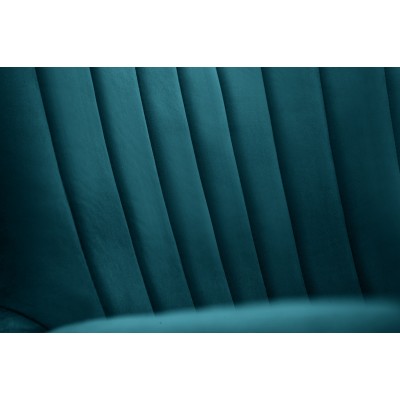 Fotel DINA – Tkanina welurowa – kolor: Velluto