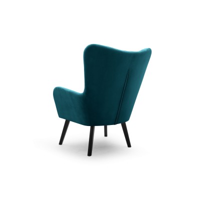 Fotel DINA – Tkanina welurowa – kolor: Velluto