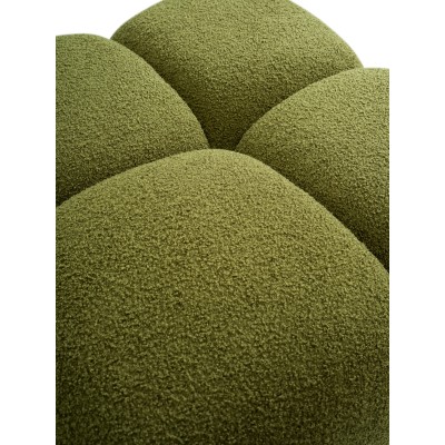 Pufa CORSO – Tkanina bucle – kolor: Now or never