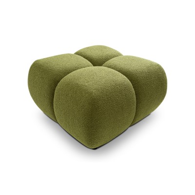 Pufa MODA – Tkanina bucle – kolor: Now or never