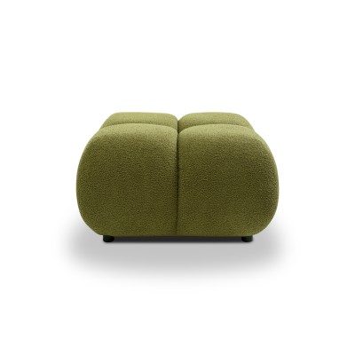 Pufa DUCA – Tkanina bucle – kolor: Now or never