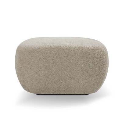 Pufa AMICO – Tkanina bucle – kolor: Abriamo