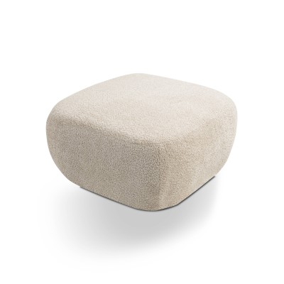 Pufa AMICO – Tkanina bucle – kolor: Abriamo