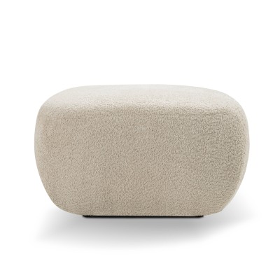 Pufa AMICO – Tkanina bucle – kolor: Abriamo