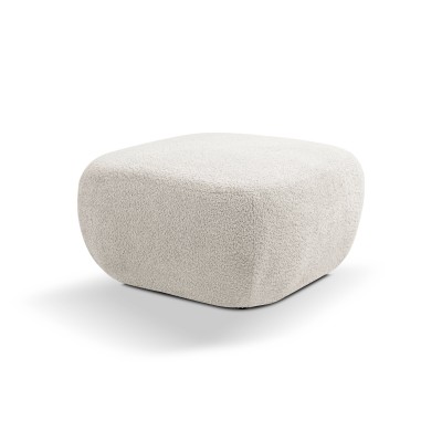 Pufa AMICO – Tkanina bucle – kolor: Abriamo