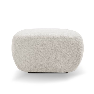 Pufa AMICO – Tkanina bucle – kolor: Abriamo