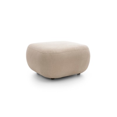 Pufa AMICO – Tkanina plecionka – kolor: Aragon