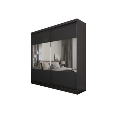 Szafa Przesuwna AZZURRA 200 cm z Lustrem Masseno