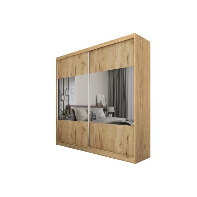 Szafa Przesuwna AZZURRA 200 cm z Lustrem Masseno