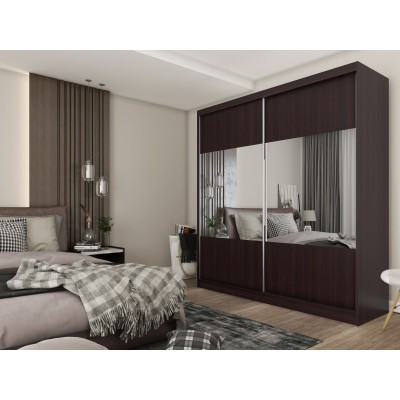 Szafa Przesuwna AZZURRA 200 cm z Lustrem Masseno