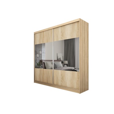 Szafa Przesuwna AZZURRA 200 cm z Lustrem Masseno