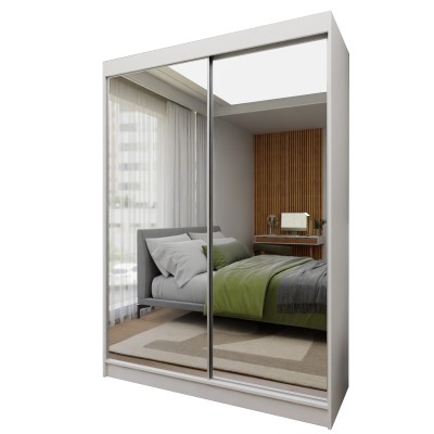 Szafa Przesuwna BELLINA 150 cm z Lustrem Masseno